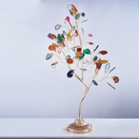 Nordic Floor Lamp Living Room Creative Agate Tree Branch Shape (Option: Sshaped table lamp-Warm light)