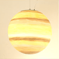 Nordic Industrial Style Moon Lamp Chandelier (Option: Saturn-20cm)