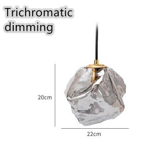 Minimalist Art Ice Cube Restaurant Chandelier Personality Creative (Option: 8 Style)