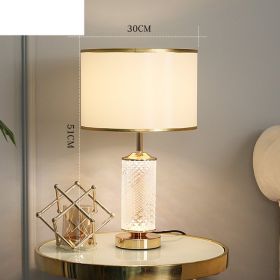 Post Modern Light Luxury Simple Decoration Household Table Lamp (Option: SZTD07B2-Button switch-220V US)