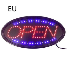 LED Sign For Business 24x48cm (Option: Open-EU)