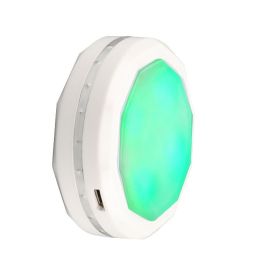 LED Night USB Rechargeable Romantic Mood Light (size: TL004 White Silver-RGB night light)