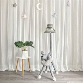 Cartoon Floor Lamp For Children (Option: Christmas Deer-US)