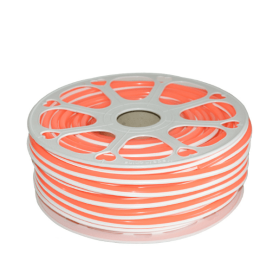 Split Neon Band Pure  Flexible Silicone (Option: Orange-8mmx50m)