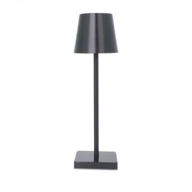 Simple Retro Creative Eye Protection Night Light Touch Wireless Charging (Option: Black-Style B)
