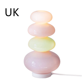 Candy String Rainbow Floor Lamp Creative Macaron (Option: Table lamp-Electrodeless-UK)