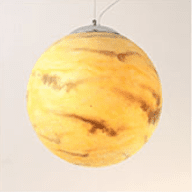 Nordic Industrial Style Moon Lamp Chandelier (Option: Mars-20cm)