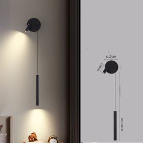 Living Room Sofa Background Wall With Spotlights (Option: Style4)