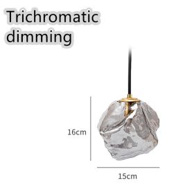 Minimalist Art Ice Cube Restaurant Chandelier Personality Creative (Option: 2 Style)