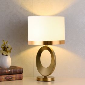 Creative And Simple Modern Decorative Table Lamp (Option: White single gold-EU)
