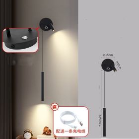 Living Room Sofa Background Wall With Spotlights (Option: Style5)