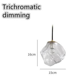 Minimalist Art Ice Cube Restaurant Chandelier Personality Creative (Option: 6 Style)