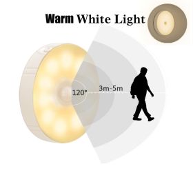 Intelligent Human Body Sensing Small Night Light (Option: Warm light-1000mAh)