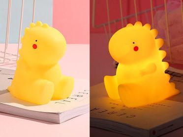 Cartoon Ins Tyrannosaurus Night Light (Option: 4.5w-Yellow)