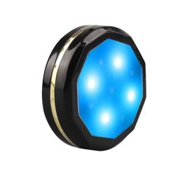 LED Night USB Rechargeable Romantic Mood Light (size: TL004 Black Gold-RGB night light)