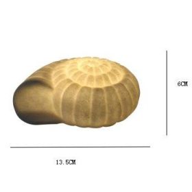 Home Scandinavian Ins Style Cute Conch Sleep Night Light (Option: Round conch lights)